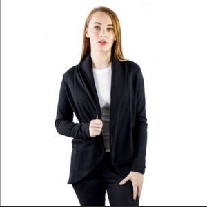 James perse cocoon collar cardigan